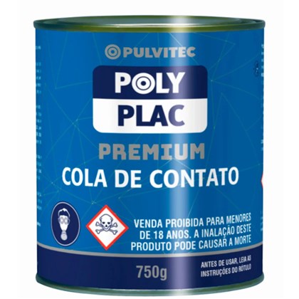 Adesivo Contato Polyplac 750g Pulvitec