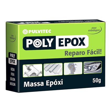 Adesivo Epoxi 50g Polyepoxi-Pulvitec