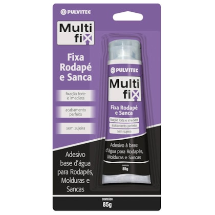 Adesivo Multifix Fixa Rodape E Sanca 85g