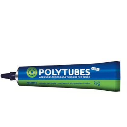 Adesivo Polytubes PVC Bisnaga 17g