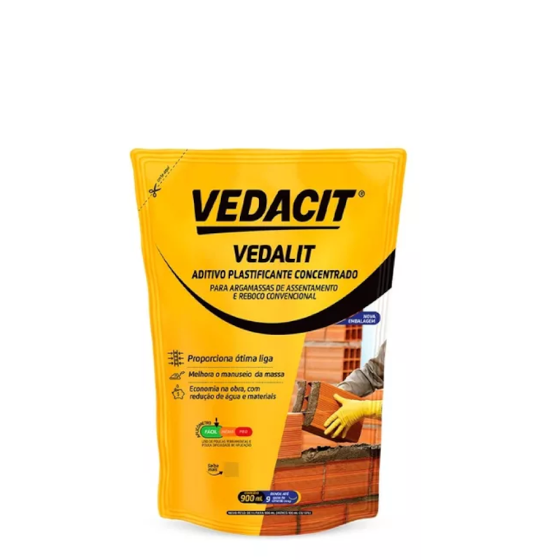 Aditivo Vedacit Vedalit Sup 900 Ml