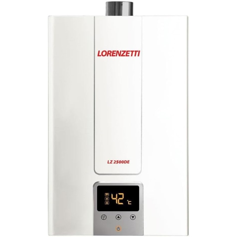 Aquecedor De Agua A Gas Lz 2500De Digital Lorenzetti Glp