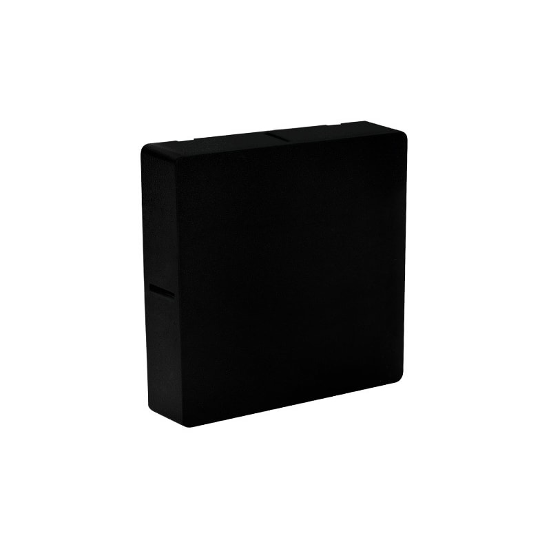 Arandela Led Taschibra Cibele 6w 3000k Preto 11674 Lup