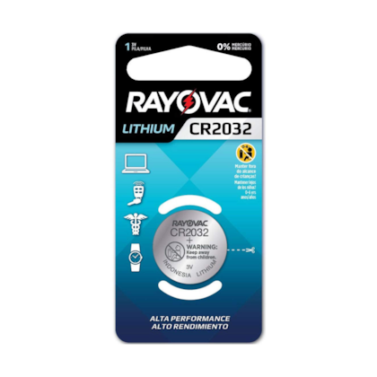 Bateria Eletronica Especial CR2032 Rayovac