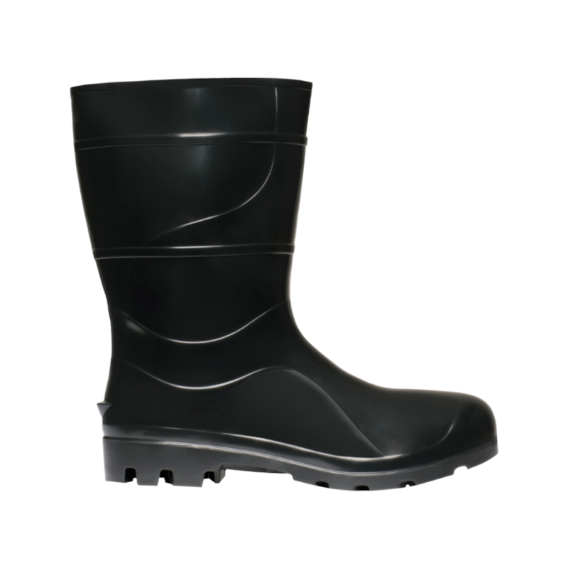 Bota Pvc Preta P.38 C/F S/B 002245