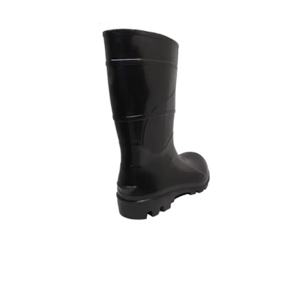 Bota Pvc Preta P.38 C/F S/B 002245