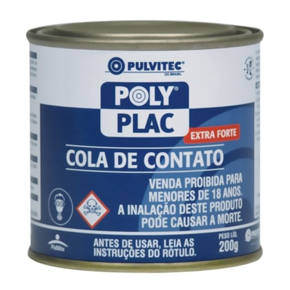 Cola Contato Polyplac Pulvitec 200g