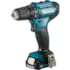 Combo Makita CLX224SAX  Furadeira DF333D + Parafusadeira Impacto TD110D + 02 Baterias 12v 2Ah + Carregador Rapido Bivolt + Maleta Metalica