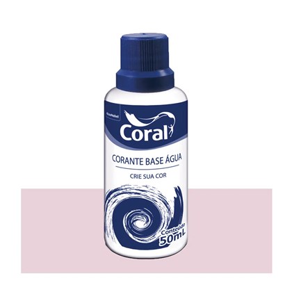 Corante Coral Para Tintas Base Agua Violeta 50ml