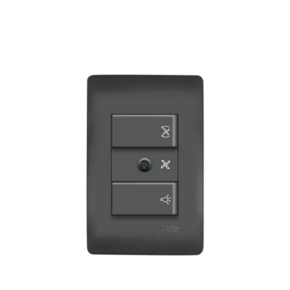 Dimmer Variador de Velocidade Fame Habitat Black Bivolt Preto para Ventilador