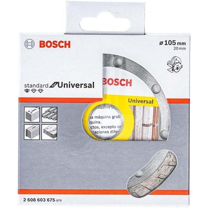 Disco Bosch Diamantando Turbo Standard For Universal 105mm