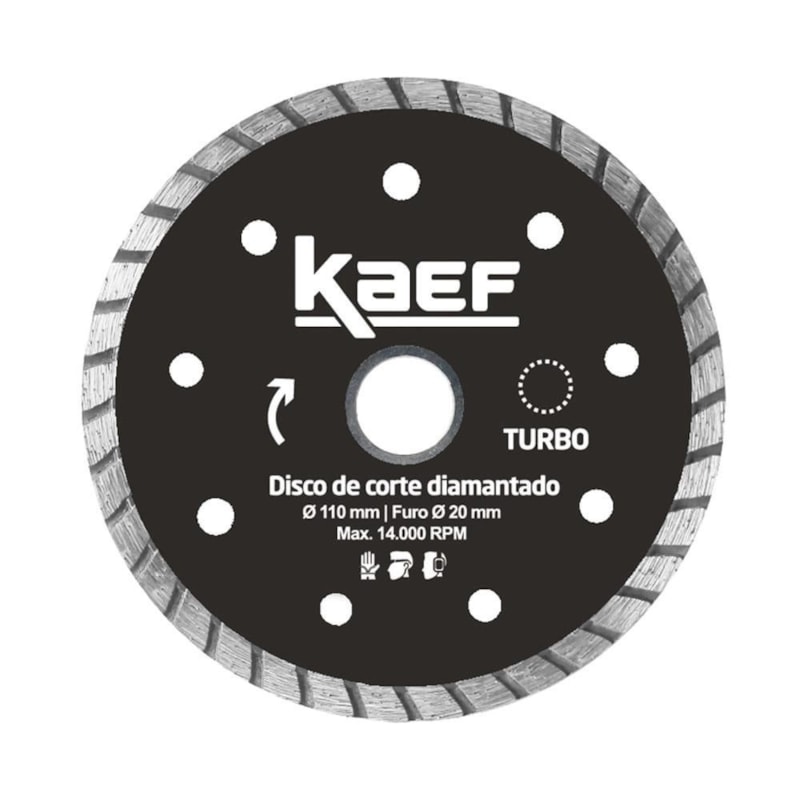 Disco Diam Turbo 110mm Kaef 60942