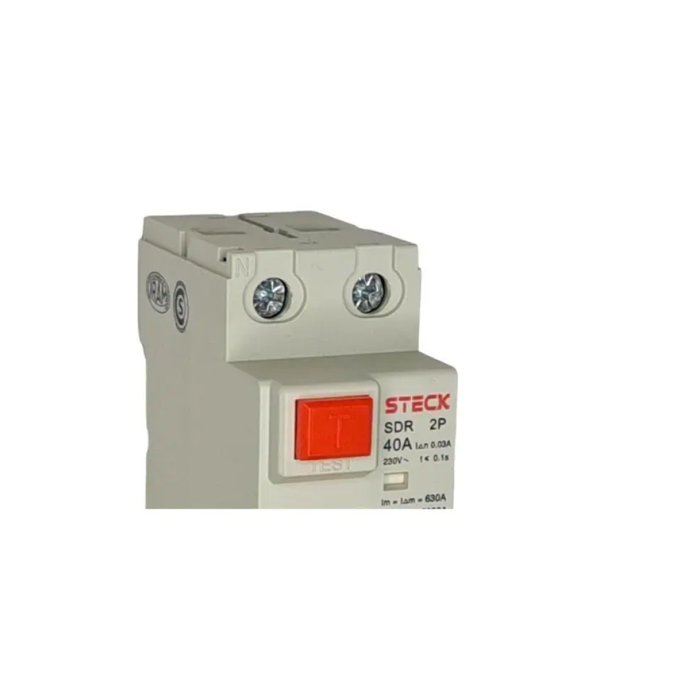 Centro Elétrico | Disjuntor Steck DR 4 polos 25A 300MA