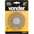 Escova circular haste de 1/4 vonder 4 x 1/2