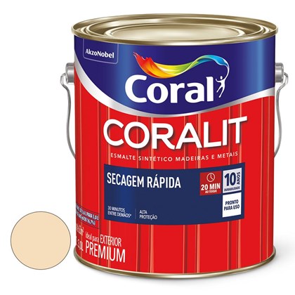 Esmalte Coralit Seca Rapida 3.0l Br Marfim