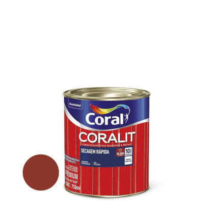 Esmalte Coralit Secagem Rapida Brilhante 0,750ML Colorado