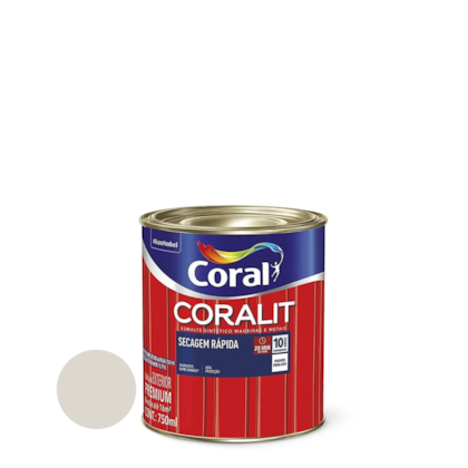 Esmalte Coralit Secagem Rapida Brilhante 0,750ML Gelo