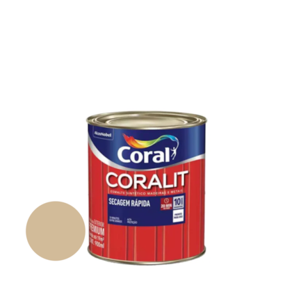 Esmalte Coralit Secagem Rapida Brilhante 0,750ML Marfim