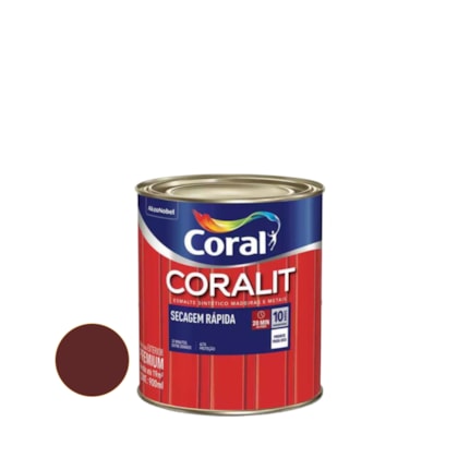 Esmalte Coralit Secagem Rapida Brilhante 0,750ML Vermelho Goya