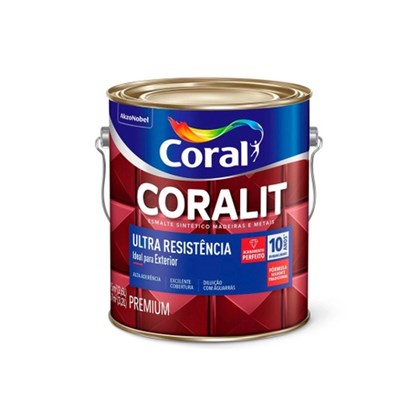 Esmalte Coralit Ultra Resistencia Ab Branco 3.6l