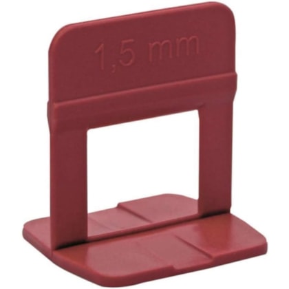 Espacador Nivelador 1.5mm Cortag Vermelho