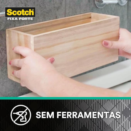 Fixa Forte 3M 24mmx1,5m Banheiro