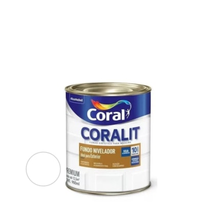 Fundo Nivelador Coralit 900ml Branco