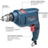 Furadeira de Impacto Bosch GSB 450 RE 450W 220V