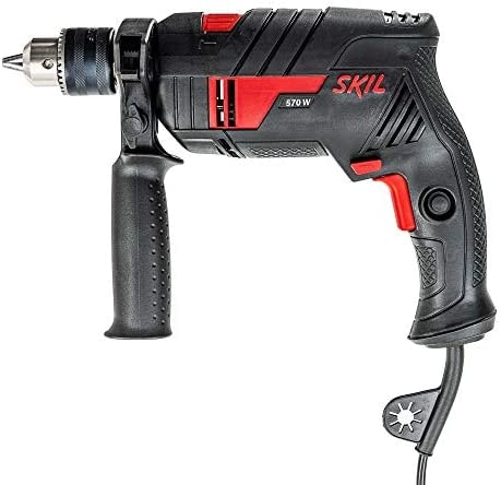akaijer【SLY】2点 Furadeira de Impacto Skil 1/2 6555 VVR Grátis 23 Acessórios com
