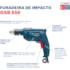 Furadeira Impacto 550W Gsb 550 Re Bosch Com Maleta