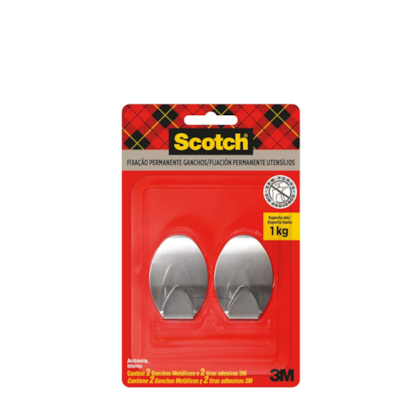 Gancho 3M Metalico Scotch