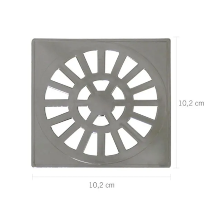 Grelha Astra Qd Cr 10,2x10,2cm Gr2/As