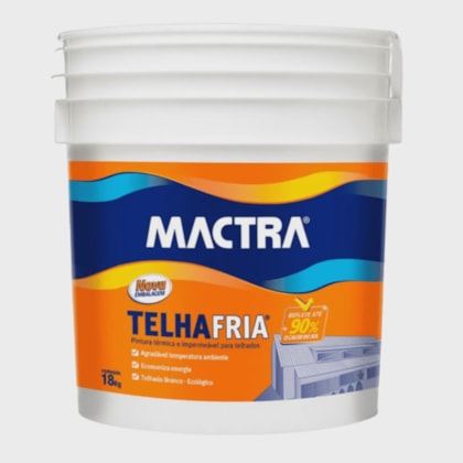 IMPERMEABILIZANTE CORAL MACTRA VEDBEM TELHA FRIA 18KG