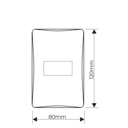 Interruptor Paralelo 16A/250V-Habitat Black Fame