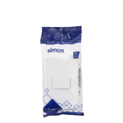 Interruptor Simples  10A 250V Simon S-19 Branco 19931-30