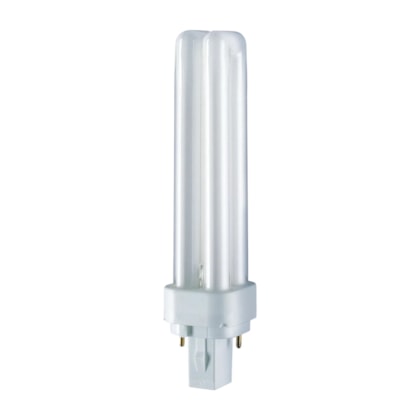 Lampada Dulux D Osram 18W 2700K 2 Pinos 1200LM G24D-2