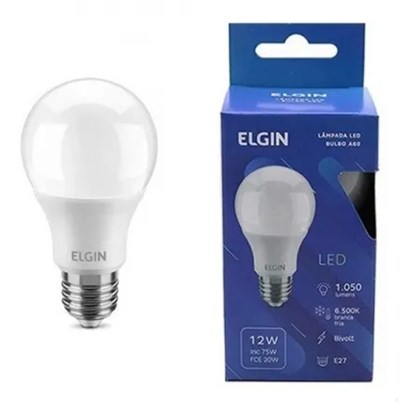 Lampada Elgin Bulbo LED A65 15W 6500K-Bivolt