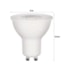 Lampada Led Dicroica 6W Branco Neutro 4000K Bivolt Gu10-Stella