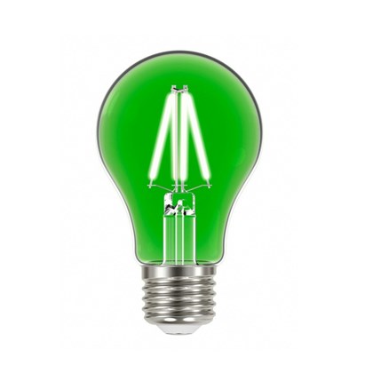 Lampada Led Filamento Taschibra A60 Color Verde Autovolt 11080498