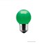 Lampada Led Mini Globo Verde 1W E27 Empalux