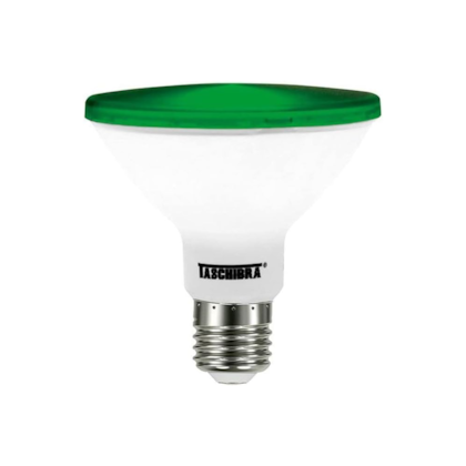 Lampada Led Taschibra Par 38 IP65 15W Bivolt E27 Verde