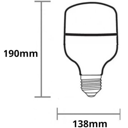 Lampada Led Taschibra Tkl-270 50w 6500k E-27 11080397