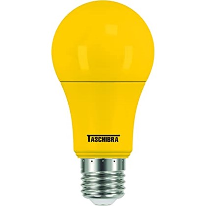 Lampada Led Taschibra Tkl Colors 5w Bivolt E27 Amarelo