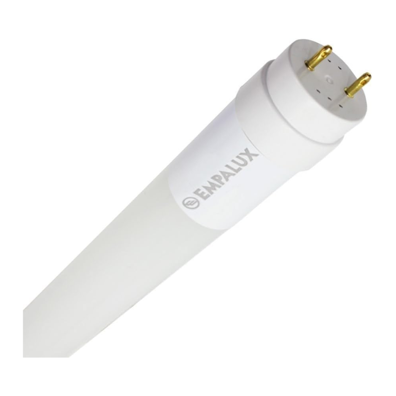 Lampada LED Tubular T8 20W 120cm Luz Branco Quente Bivolt Empalux