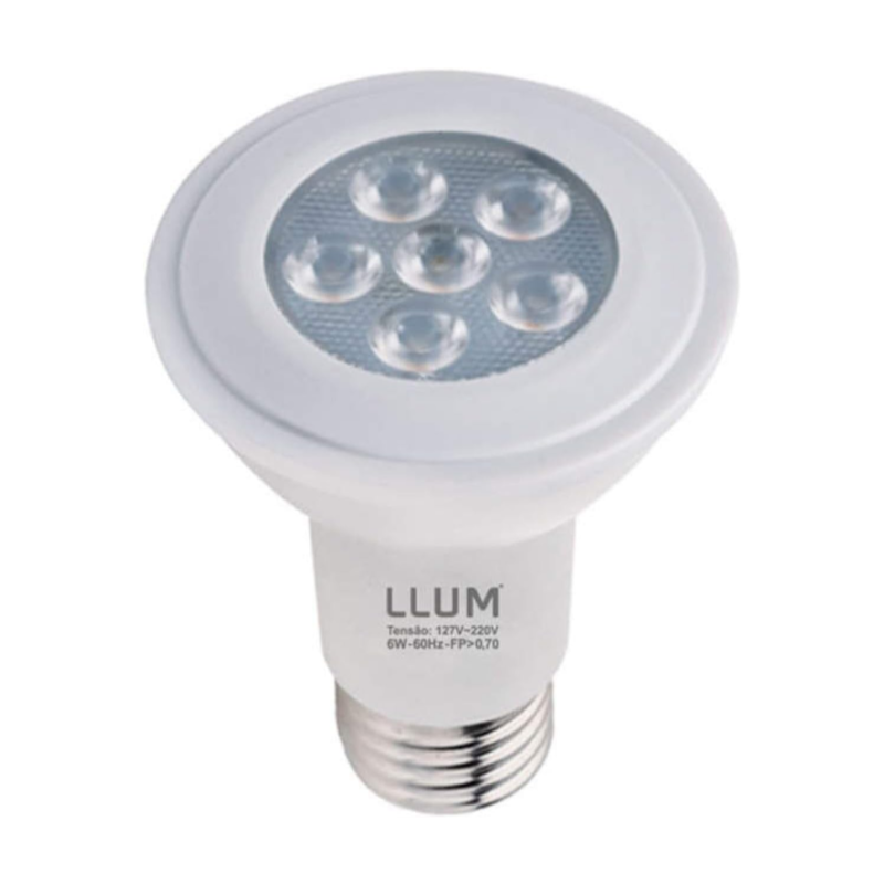 Lampada Par20 E27 Led 7W 2700K Bivolt