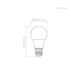 Lampada Stella Bulbo Led E27 9w 160 806lm Stl21265/40