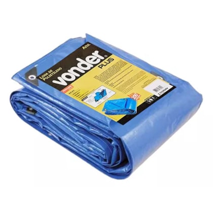 Lona Polietileno Azul 8 X 4m Vonder