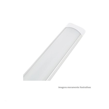 Luminaria Led Linea 36W 120cm Luz Branco Frio Bivolt Empalux