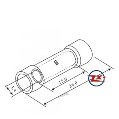 Luva De Emenda Isol 2,7-6,6mm Lu2694 Am