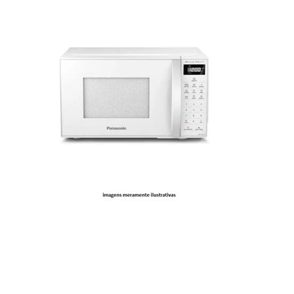 Micro-ondas de Bancada Panasonic 21L 700W com Desodorizador NN-ST25L-Branco